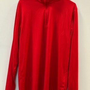 Men's Red Long Sleeve Shirt